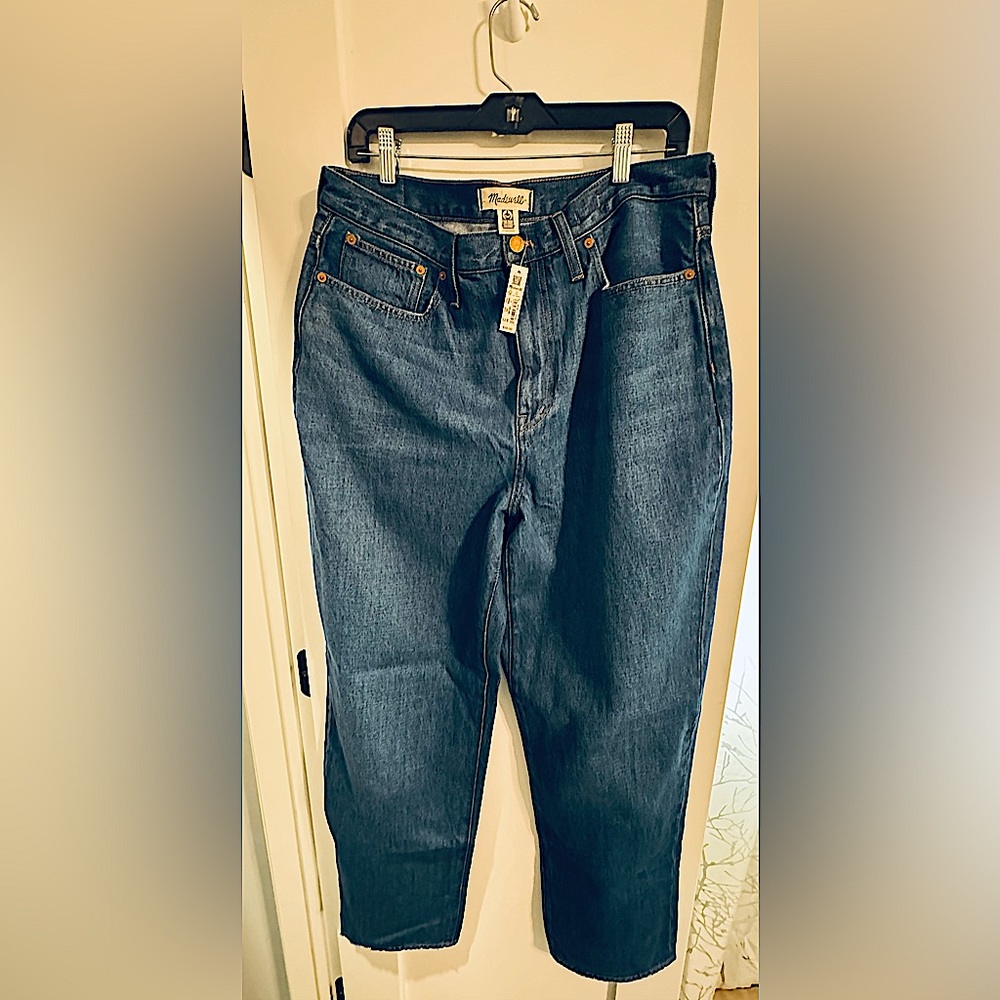NWT Madewell Baggy Straight Jeans